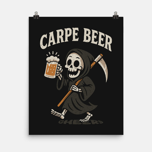 Carpe Beer-None-Matte-Poster-Tronyx79