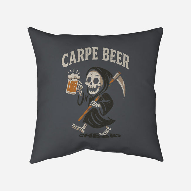 Carpe Beer-None-Removable Cover w Insert-Throw Pillow-Tronyx79