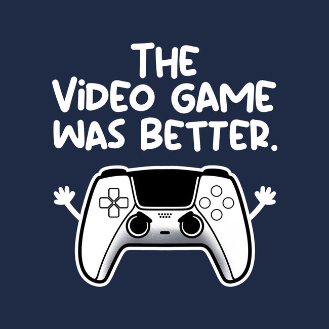 The Videogame Was Better-Womens-V-Neck-Tee-NemiMakeit
