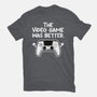 The Videogame Was Better-Mens-Heavyweight-Tee-NemiMakeit