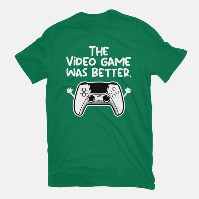 The Videogame Was Better-Womens-Fitted-Tee-NemiMakeit