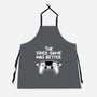 The Videogame Was Better-Unisex-Kitchen-Apron-NemiMakeit