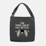 The Videogame Was Better-None-Adjustable Tote-Bag-NemiMakeit