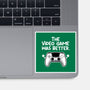 The Videogame Was Better-None-Glossy-Sticker-NemiMakeit