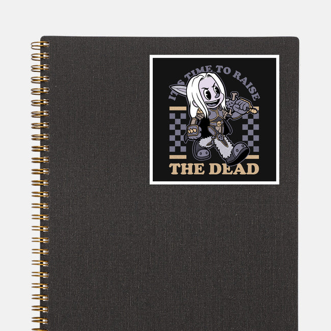 Game Mascot Undead King-None-Glossy-Sticker-Studio Mootant