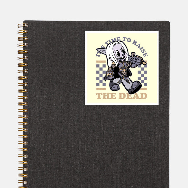 Game Mascot Undead King-None-Glossy-Sticker-Studio Mootant