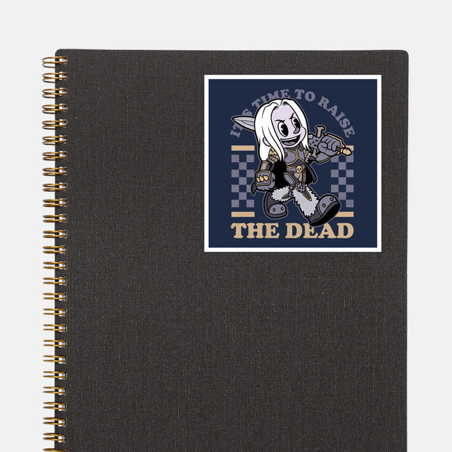 Game Mascot Undead King-None-Glossy-Sticker-Studio Mootant