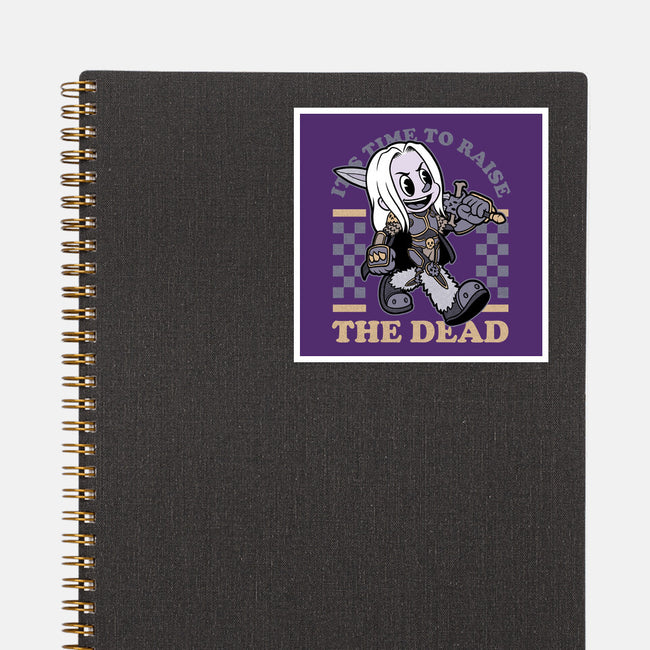 Game Mascot Undead King-None-Glossy-Sticker-Studio Mootant