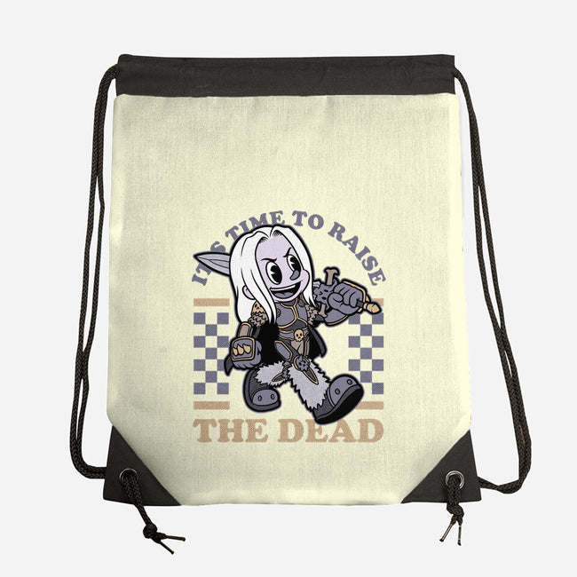 Game Mascot Undead King-None-Drawstring-Bag-Studio Mootant