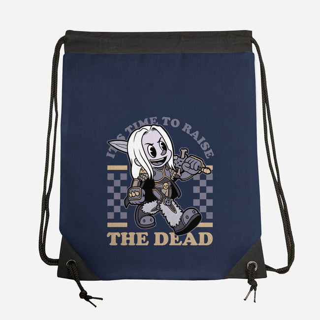 Game Mascot Undead King-None-Drawstring-Bag-Studio Mootant