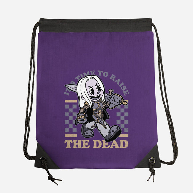 Game Mascot Undead King-None-Drawstring-Bag-Studio Mootant