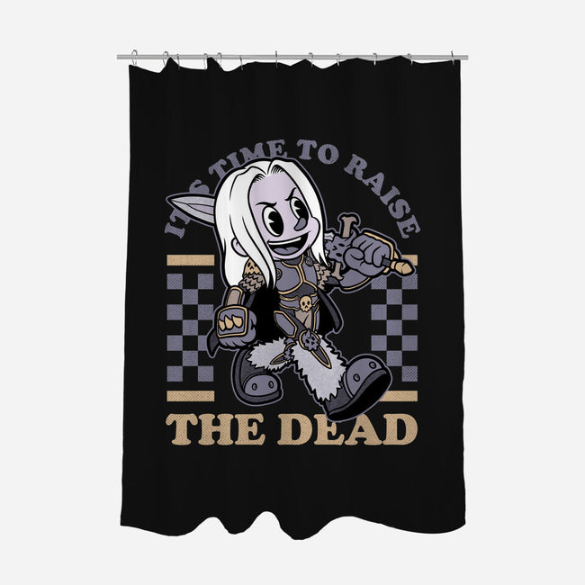Game Mascot Undead King-None-Polyester-Shower Curtain-Studio Mootant