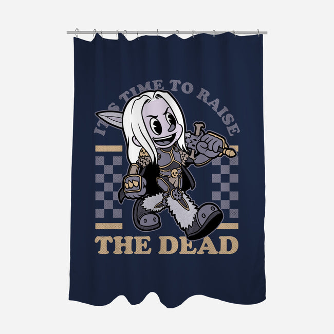 Game Mascot Undead King-None-Polyester-Shower Curtain-Studio Mootant