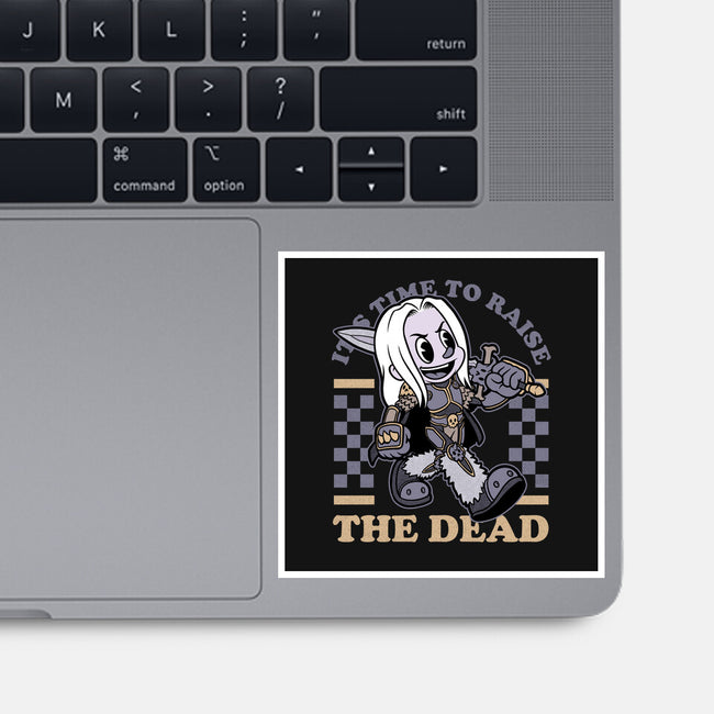 Game Mascot Undead King-None-Glossy-Sticker-Studio Mootant
