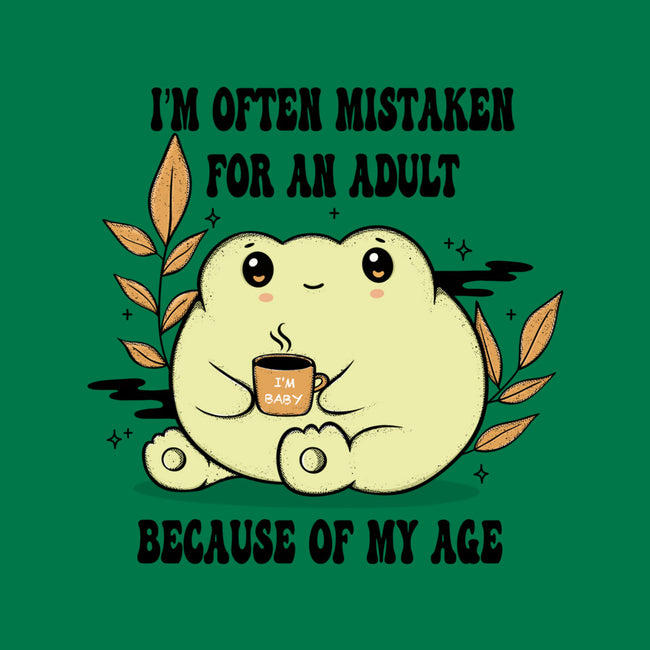 Mistaken For An Adult-Mens-Basic-Tee-Trendlory