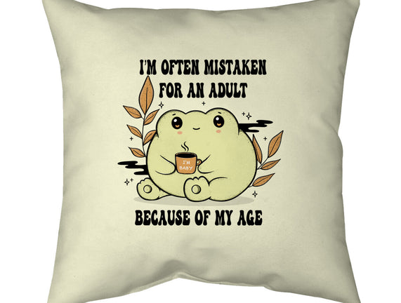 Mistaken For An Adult