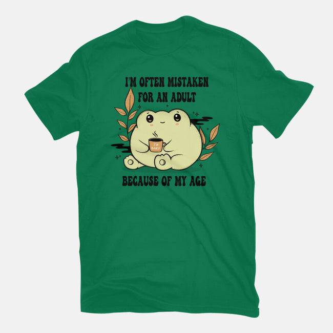 Mistaken For An Adult-Mens-Basic-Tee-Trendlory