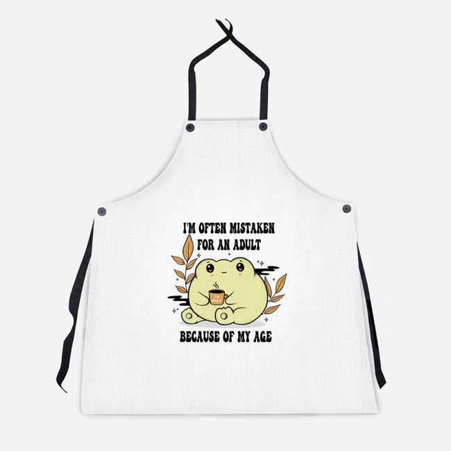 Mistaken For An Adult-Unisex-Kitchen-Apron-Trendlory