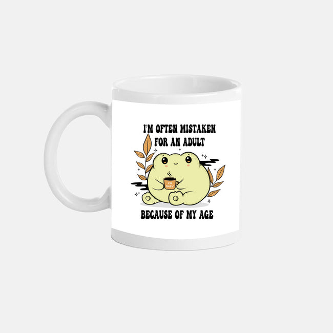 Mistaken For An Adult-None-Mug-Drinkware-Trendlory
