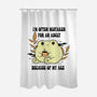 Mistaken For An Adult-None-Polyester-Shower Curtain-Trendlory