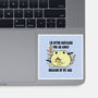 Mistaken For An Adult-None-Glossy-Sticker-Trendlory