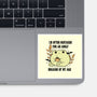 Mistaken For An Adult-None-Glossy-Sticker-Trendlory