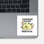 Mistaken For An Adult-None-Glossy-Sticker-Trendlory