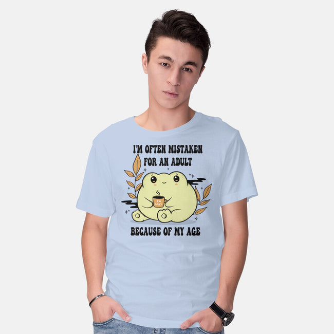 Mistaken For An Adult-Mens-Basic-Tee-Trendlory