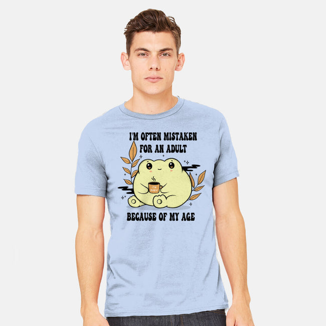 Mistaken For An Adult-Mens-Heavyweight-Tee-Trendlory