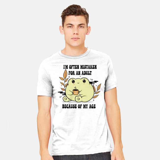 Mistaken For An Adult-Mens-Heavyweight-Tee-Trendlory