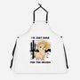 I’m Just Here For The Drama-Unisex-Kitchen-Apron-Trendlory