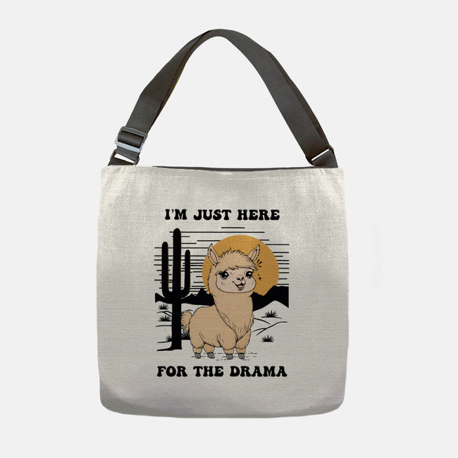 I’m Just Here For The Drama-None-Adjustable Tote-Bag-Trendlory
