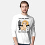 I’m Just Here For The Drama-Mens-Long Sleeved-Tee-Trendlory
