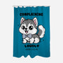 Complaining Loudly Completes Me-None-Polyester-Shower Curtain-Trendlory