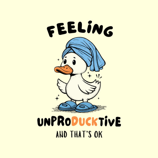 Feeling UnproDUCKtive-None-Stretched-Canvas-Trendlory