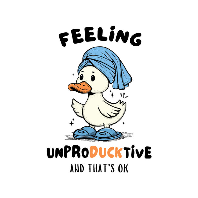 Feeling UnproDUCKtive-Mens-Basic-Tee-Trendlory