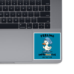 Feeling UnproDUCKtive