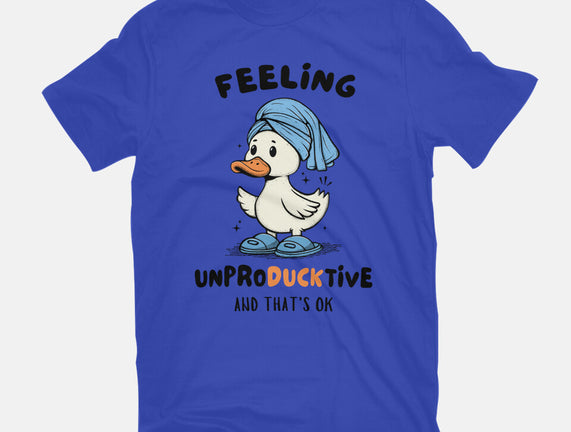Feeling UnproDUCKtive