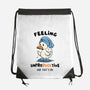 Feeling UnproDUCKtive-None-Drawstring-Bag-Trendlory