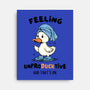 Feeling UnproDUCKtive-None-Stretched-Canvas-Trendlory