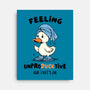 Feeling UnproDUCKtive-None-Stretched-Canvas-Trendlory