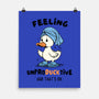 Feeling UnproDUCKtive-None-Matte-Poster-Trendlory