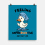 Feeling UnproDUCKtive-None-Matte-Poster-Trendlory