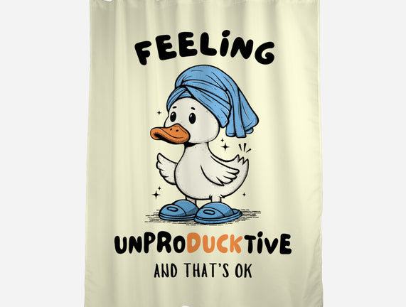 Feeling UnproDUCKtive