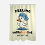 Feeling UnproDUCKtive-None-Polyester-Shower Curtain-Trendlory