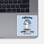 Feeling UnproDUCKtive-None-Glossy-Sticker-Trendlory