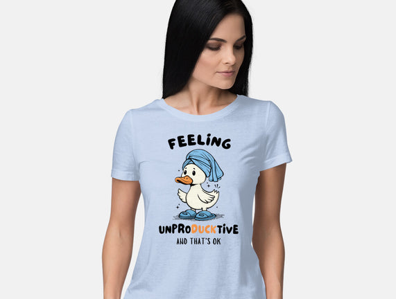 Feeling UnproDUCKtive