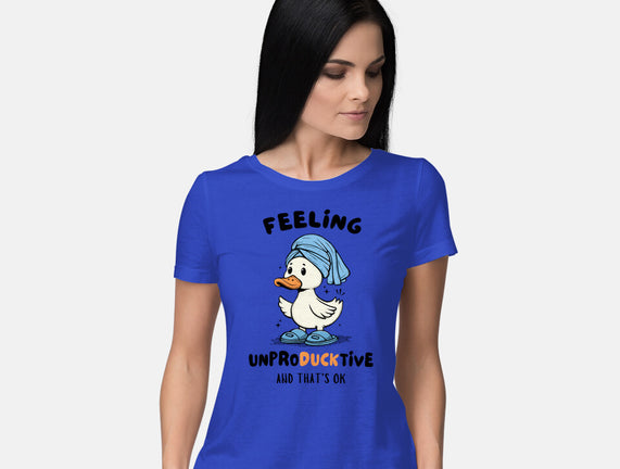 Feeling UnproDUCKtive