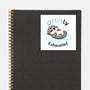 Otterly Exhausted-None-Glossy-Sticker-Trendlory
