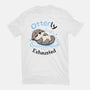 Otterly Exhausted-Womens-Fitted-Tee-Trendlory